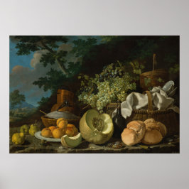 Póster Comida de la tarde