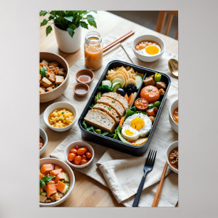 Póster Comida deliciosa