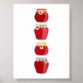 Póster Comida en lata - Atascos mixtos