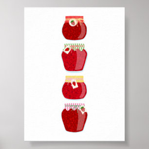 Póster Comida en lata - Atascos mixtos