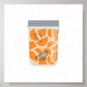 Póster Comida en lata - Patatas dulces