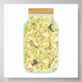 Póster Comida en lata - Sauerkraut