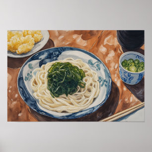 Póster Comida japonesa