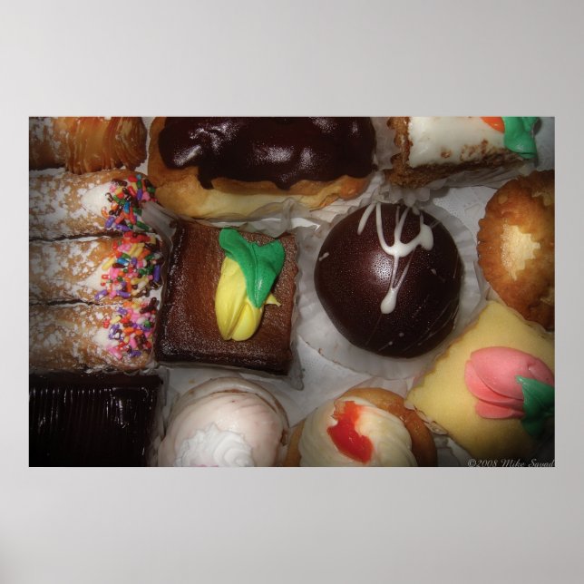 Póster Comida - ¡Oh, chico! (Frente)