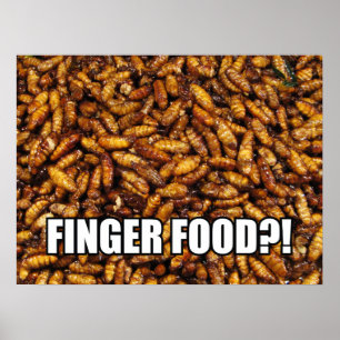 PÓSTER ¿COMIDA PARA LOS DEDOS?! MEME