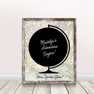 Póster Comienza la aventura alternativa del libro de grad