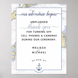 Póster Comienza nuestra aventura   Boda del Viñedo de Mar
