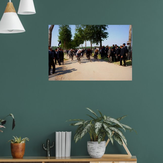 Póster Comienzo del primer Tour de Francia Circa 1903 (Salón 1)