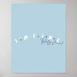 Póster Comillas de los amigos