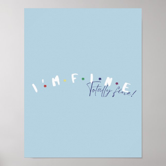 Póster Comillas de los amigos (Frente)