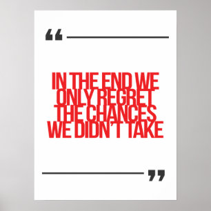 Póster comillas inspiradoras y motivadoras