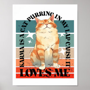 Póster Comma De Gato Cuto - La Kamala Harris Por El Presi
