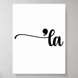 Póster Comma La Kamala Harris La elección