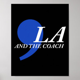 Póster Comma La Y El Entrenador
