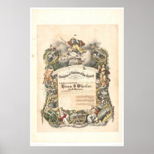Póster Committee of Vigilance of San Francisco (1825A)