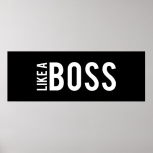 PÓSTER COMO BOSS
