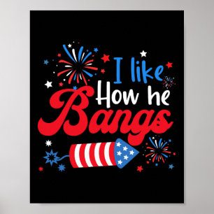 Póster Como Cómo Explota Fuegos Artificiales Pareja Funny