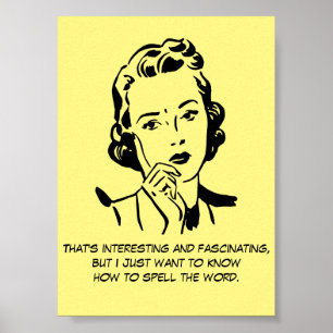 Póster Cómo deletrear la cita de un tribunal de justicia