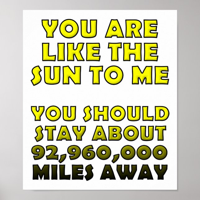 Póster Como el Poster gracioso de Sun (Frente)