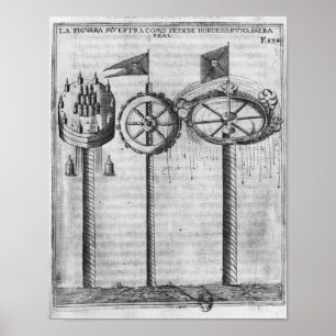 Póster Cómo encender un saludo real