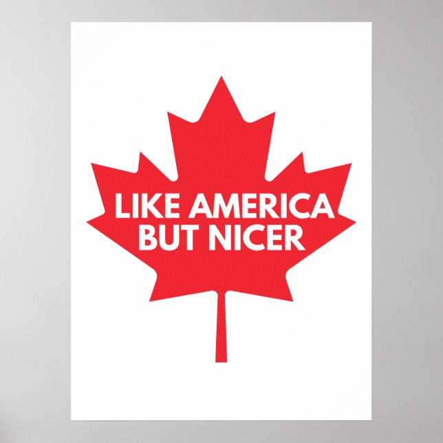 Póster Como Estados Unidos, pero mejor Poster (Frente)