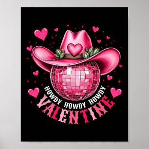 Póster Cómo estás Disco Vaquero Sombrero Occidental San V