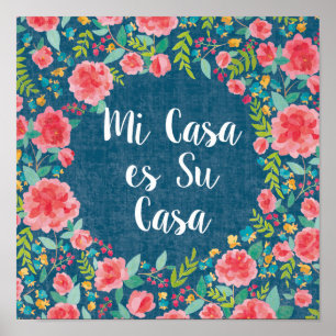 Póster Como Frida VIII   Mi Casa es su Casa