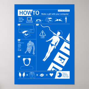 Póster Cómo: Hacer una mujer con tu computadora