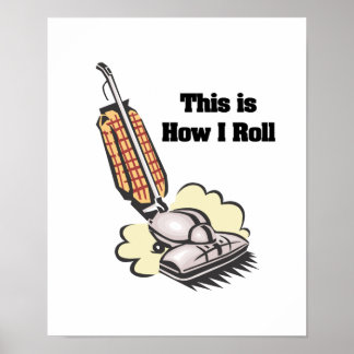Póster Cómo hago el rollo (limpiador de vacío)