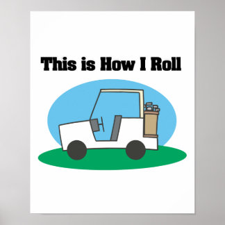 Póster Cómo hago rodar (carrito de golf)
