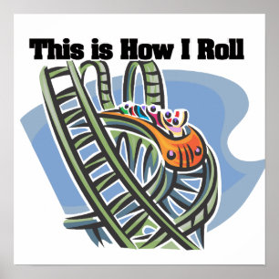 Póster Cómo hago rodar (montaña rusa)