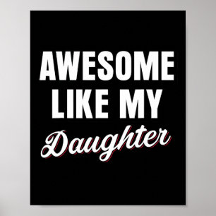 Póster Como Mis Hijas, Padre Día