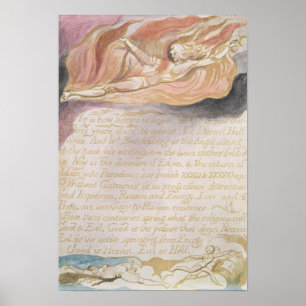 Póster "Como nuevo cielo se comienza "