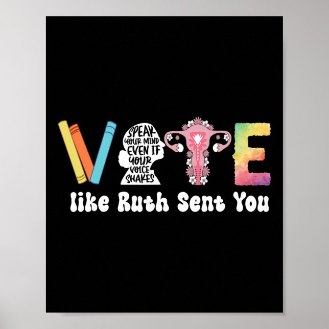 Póster Como Ruth te envió Tee1 (Frente)