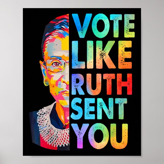 Póster Como Ruth te mandó a una feminista divertida (Frente)