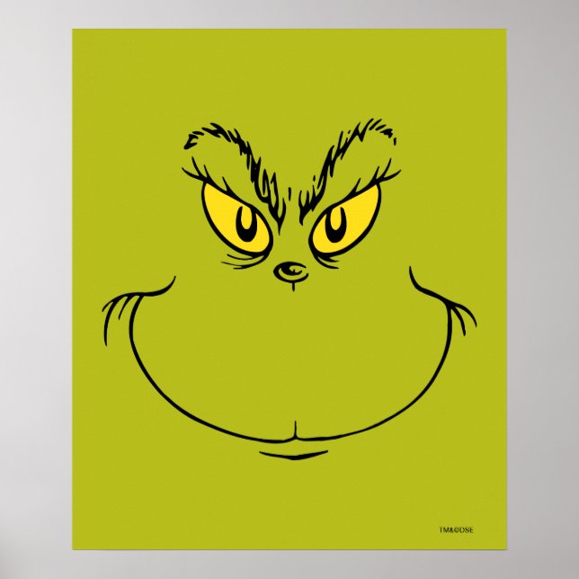 Póster Cómo se enfrentan los Navidades robados de Grinch (Frente)
