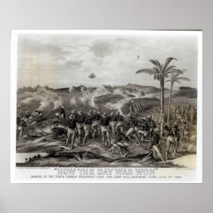 Póster Cómo se ganó el día a cargo de la décima