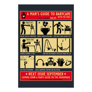 Póster Cómo ser un guía de papá