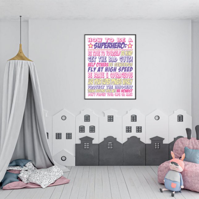 Póster Cómo ser un superhéroe (Subido por el creador)