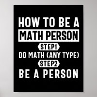 Cómo ser una persona matemática