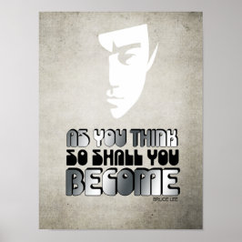 Póster como tú piensas