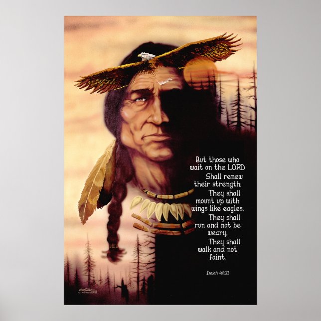 Póster Como un águila (Frente)