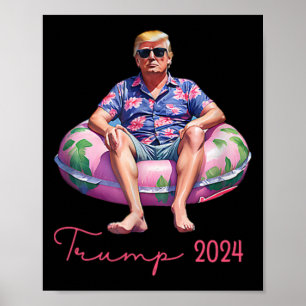 Póster Como Un Felon Gracioso Trump Verano 2024 2 A La Ve