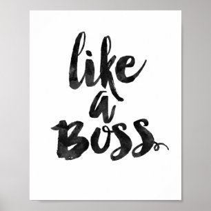Póster Como Un Jefe