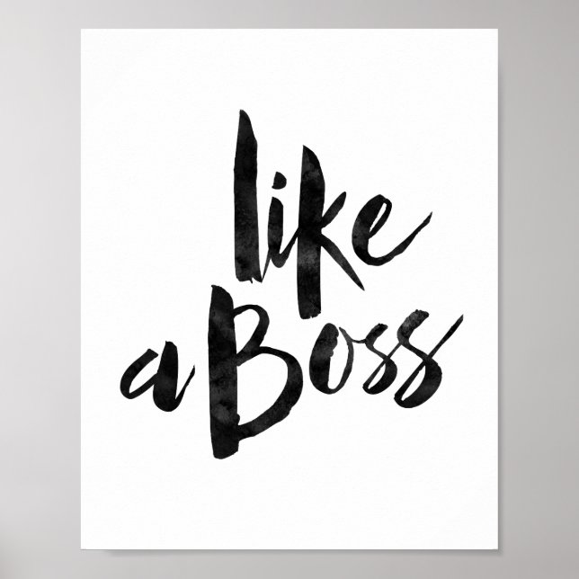 Póster Como un jefe (Frente)