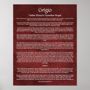 Póster Cómo un perro ángel guardián protegió a un sacerdo