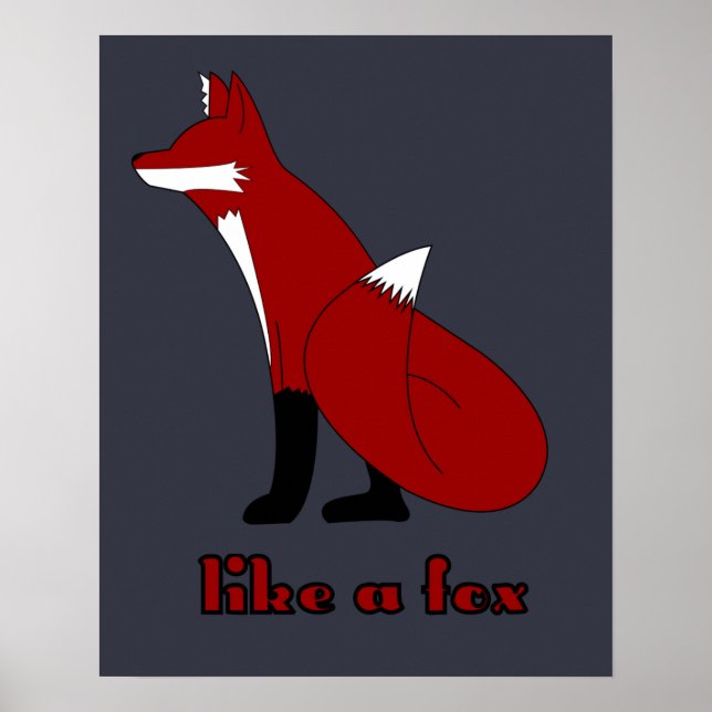 Póster Como un Poster Fox (Frente)