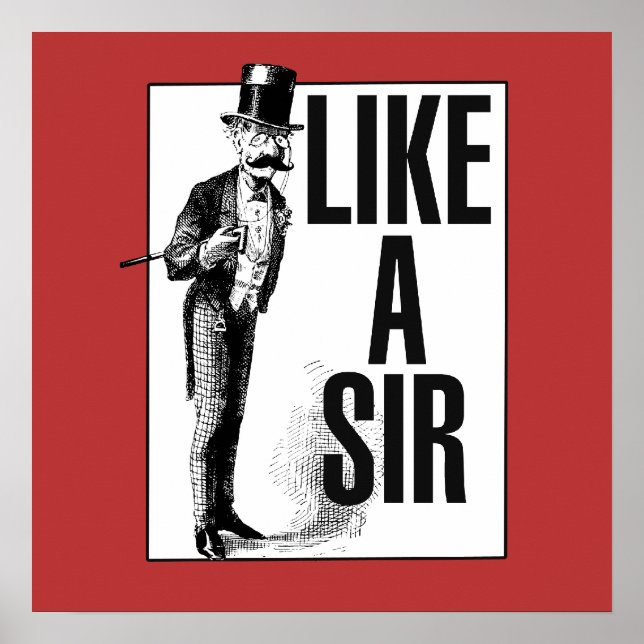 Póster Como un SIR (Frente)