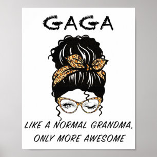 Póster Como una abuela normal, pero más madres alucinante