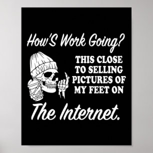 Póster Cómo va el trabajo